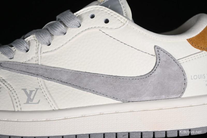 Nike Air Jordan 1 Low OG SP Travis Scott x Fragment Design Retro Sneakers - LX1988-800