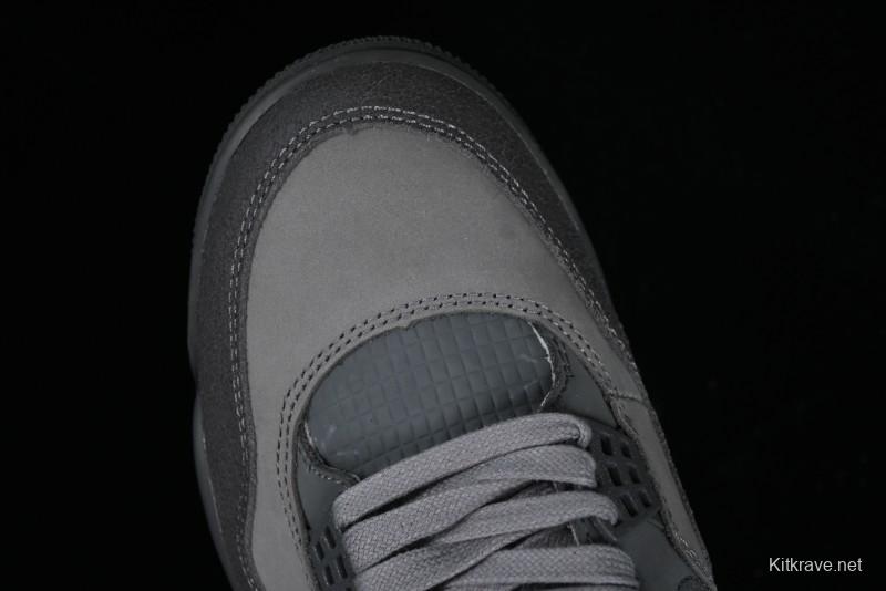 Nike Air Jordan 4 Retro SE "Paris Olympics" Sneakers in Smoked Grey - FQ7928-001