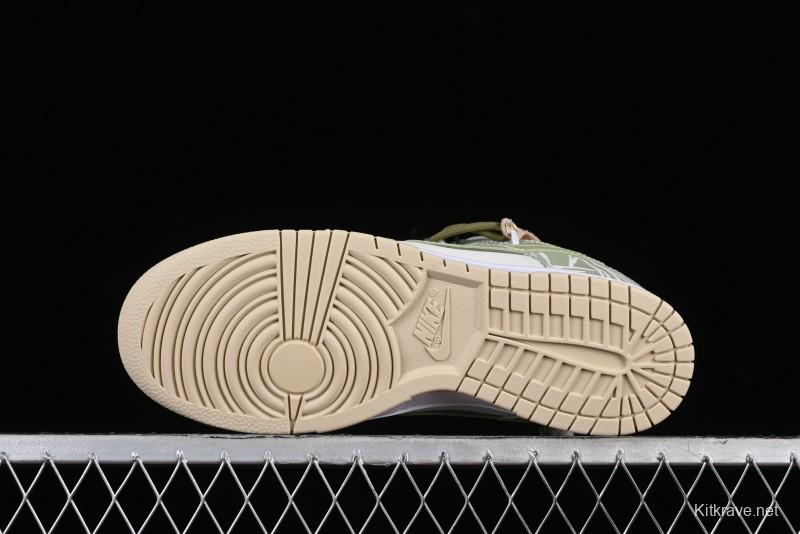 Nike Dunk Low FZBB Chinese Tea Gift Box Palace Longjing Tea SB Lace-Up Low-Top Casual Sneakers - DV0831-003