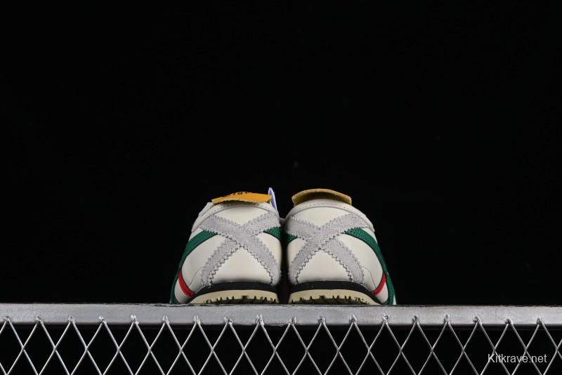 Onitsuka Tiger Mexico 66 Low-Top Leather Running Shoes - 1183C102-201