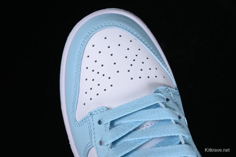 Nike Dunk Low Retro SB Casual Sneakers in Ice Blue Colorway - DV0833-104