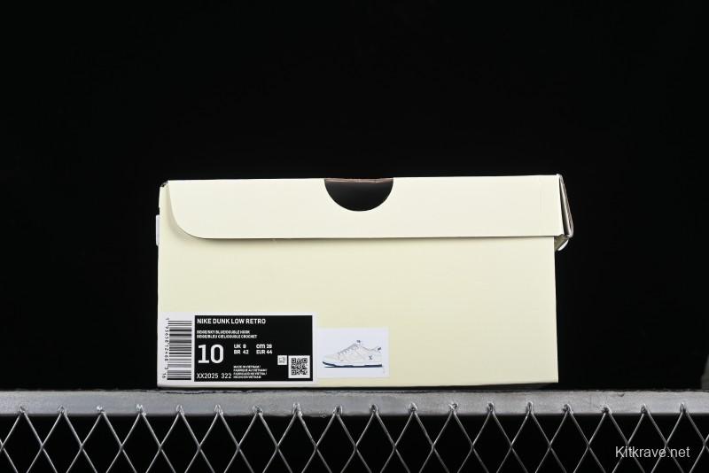 Nike SB Dunk Low LV Collaboration - Beige Navy Anniversary High-End Custom Low-Top Casual Skate Shoes - XX2025-322