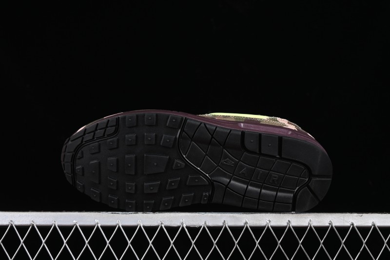 Nike Air Max 1 Retro Running Shoes with Half-Sole Air Cushion - FN8358-200
