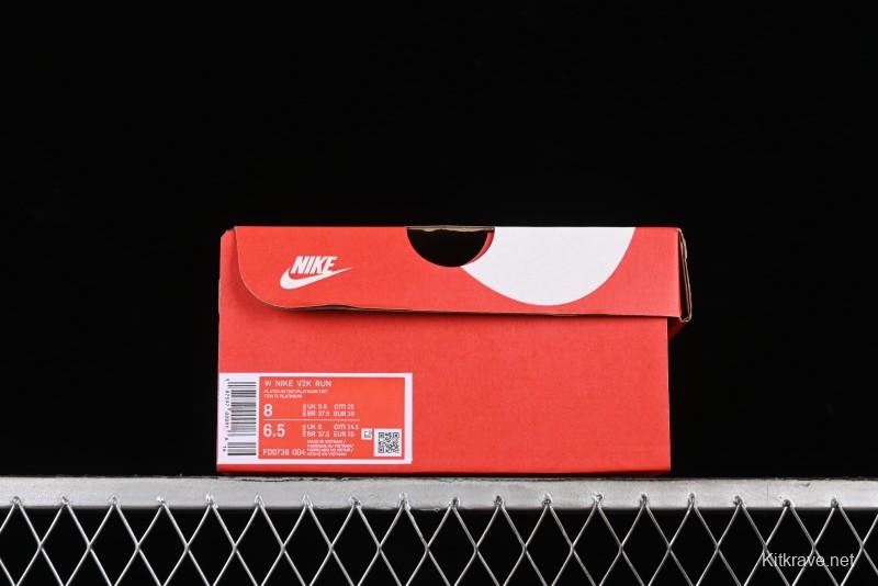 Nike V2K Runtekk 3XL Shock-Absorbing Anti-Slip Retro Low-Top Running Shoes - FD0736-004