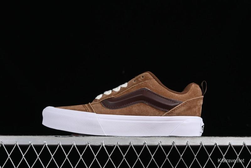 Vans Classics Knu Skool Retro Sneakers with Enlarged Toe and Thickened Trim - VN0009QCLC5