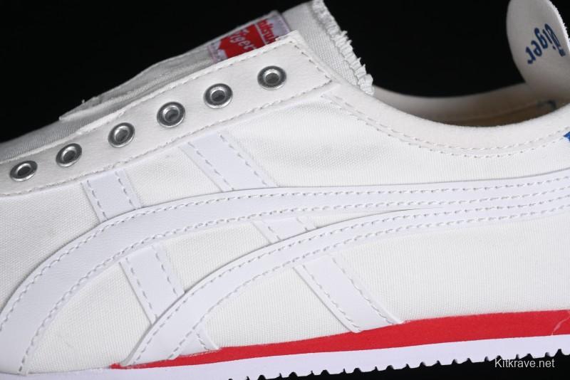 OnitsukaTiger Mexico 66 Low-Top Canvas Casual Running Shoes - D3KON-100
