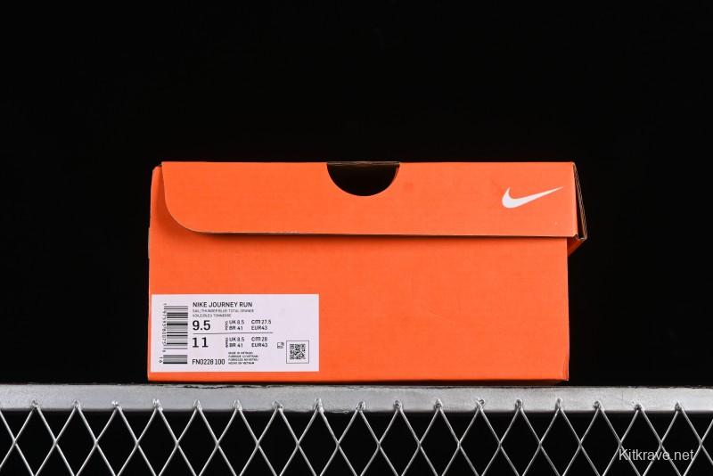 Nike Journey Run 2024 Low-Top Casual Running Shoes with Shock Absorption Anti-Slip and Wear-Resistant Design - FN0228-100