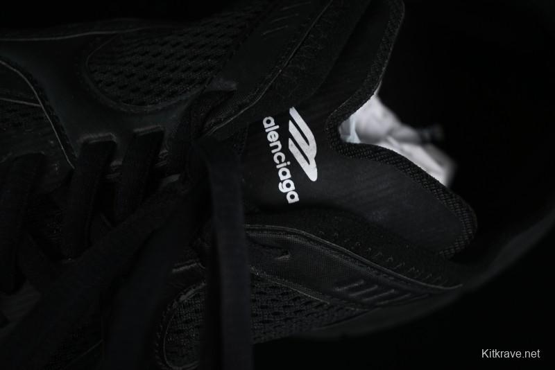 Balenciaga Circuit Lightweight Distressed Print Round Toe Fashion Casual Sneakers - WFLGY1000