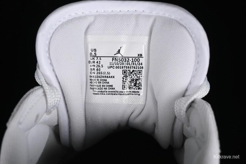 Nike Air Jordan 1 Low Method of Make Casual Sneakers in White Gold - FN5032-100