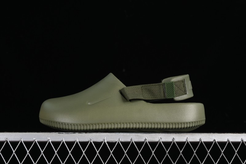 Nike Calm Slide Mule Comfortable Foam Sandals with Textured Footbed - FB2185-300