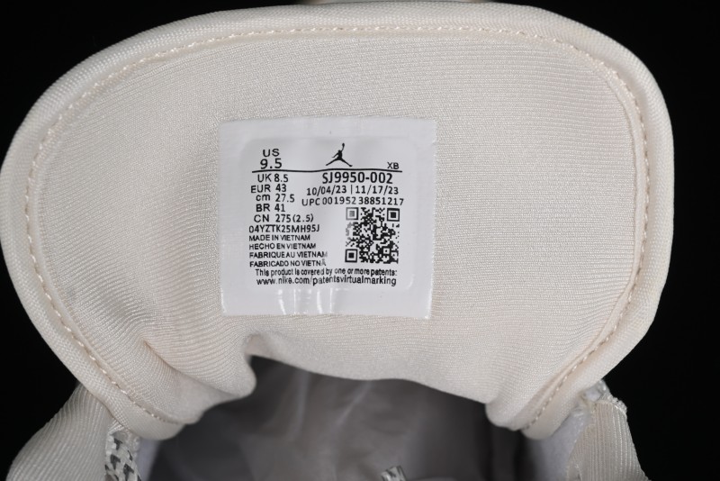 Nike Air Jordan 1 Low LV Collaboration Denim Khaki Customized Casual Sneakers - SJ9950-002