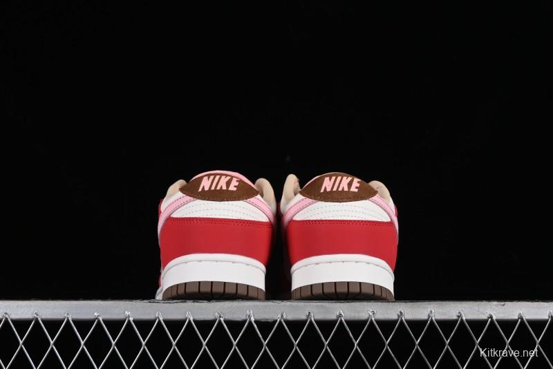 Nike Dunk Low SB Bacon Color Casual Skate Shoes - FB7910-600