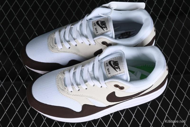 Nike Air Max 1 Retro Running Shoes with Half-Sole Air Cushion - DZ2628-004