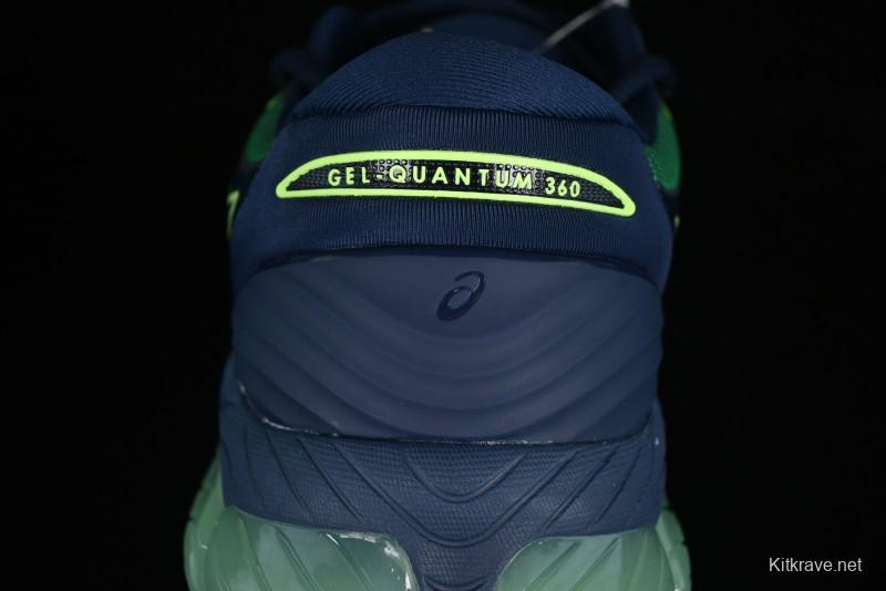 Asics Gel-Quantum 360 VIII Retro Breathable Casual Shoes with 360° GEL Cushioning for Men - 1203A305-400