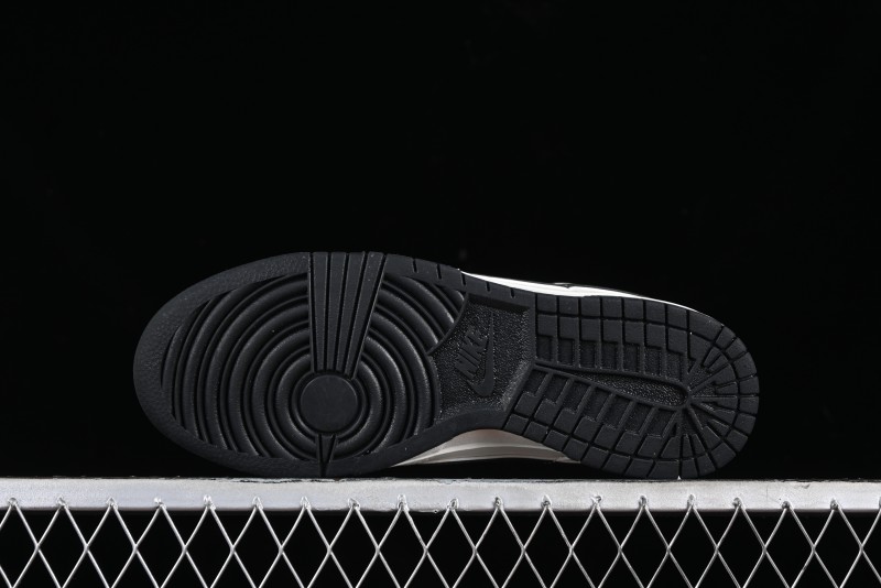 Nike SB Dunk Low Lightning Collaboration Off-White Black Starry Sky Anniversary High-End Custom Low-Top Casual Skate Shoes - XD1688-015