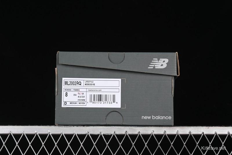 New Balance 2002 Series Retro Casual Running Shoes with Upgraded N-ERGY Cushion - ML2002RQ