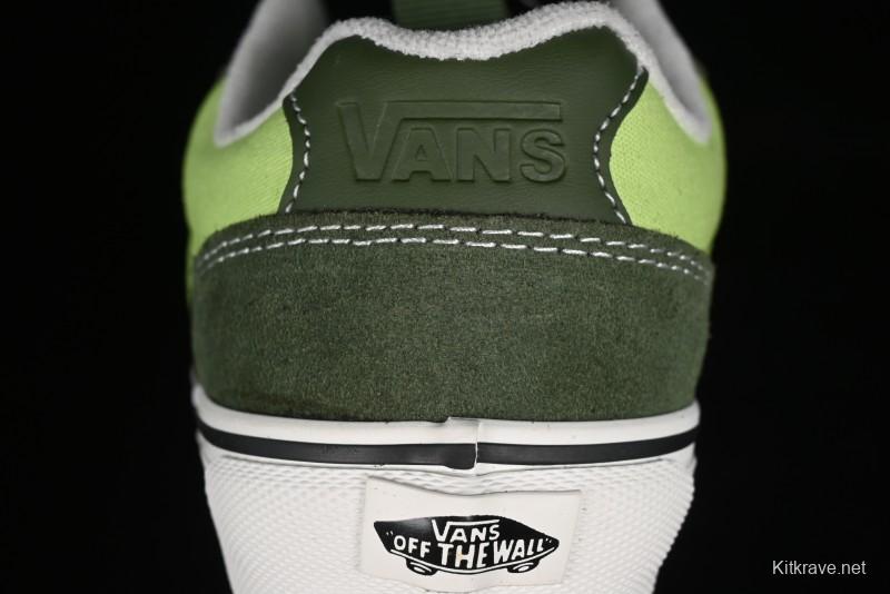 Vans Chukka Push Low-Top Skate Shoes with Slip-Resistant Sole in Apple Green - VN0008ZE08P