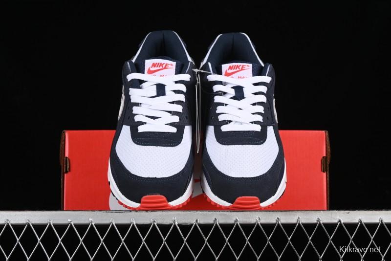 Nike Air Max 90 Retro Running Shoes with Classic Air Cushion - DM0029-400