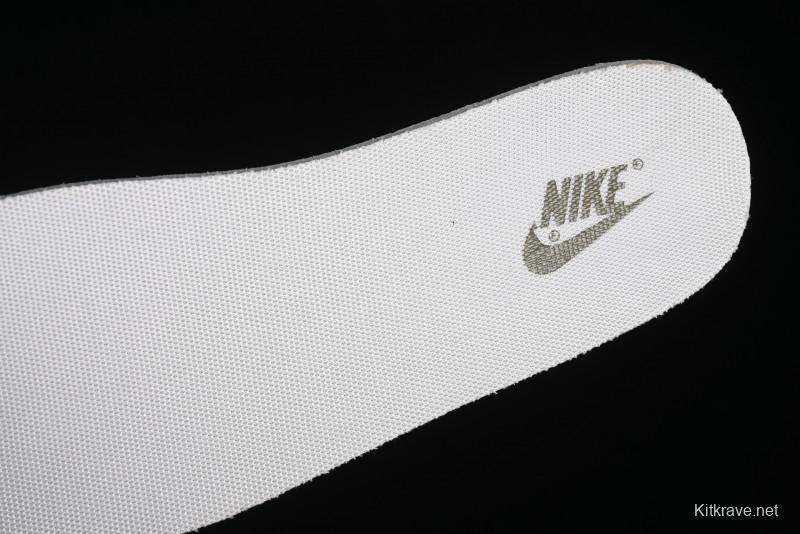 Nike SB Dunk Low Supreme Collaboration - Off-White Green Check Anniversary Customized Low-Top Casual Skate Shoes - DQ1098-391