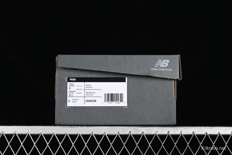 Joe Freshgoods x New Balance 9060 Retro Casual Running Sneakers with ABZORB Cushioning - U9060GB