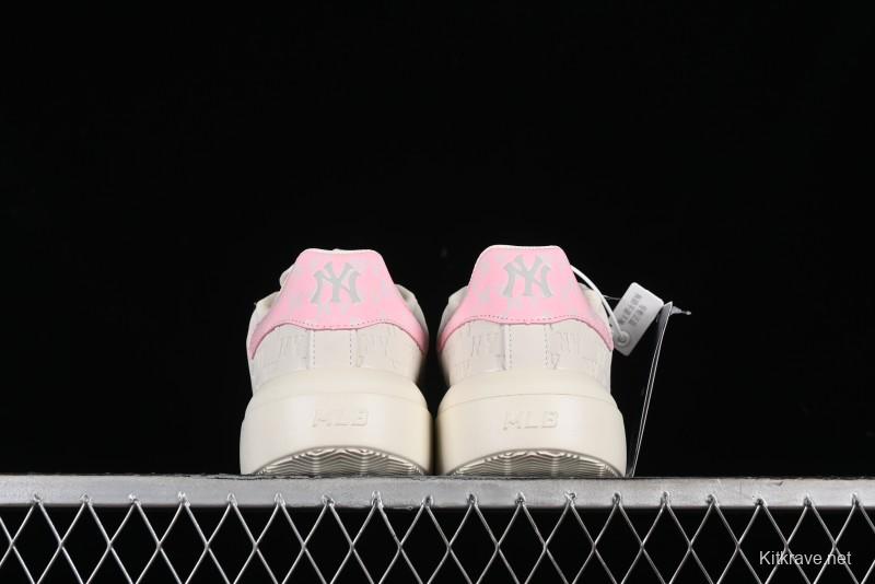 New York Yankees MLB Bigball Chunky Embo Monogram Platform Sandals - 3ASXEMN4N50PKS