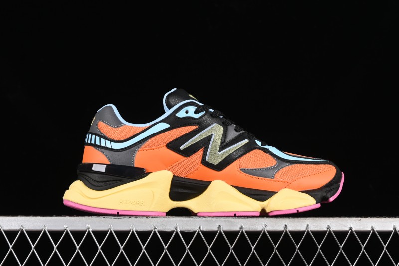 Joe Freshgoods x New Balance 9060 Retro Casual Running Sneakers with ABZORB Cushioning - U9060GB