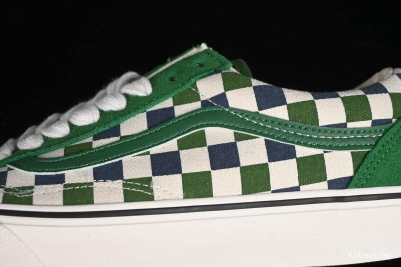 Vans Old Skool 36 Checkerboard Low-Top Canvas Sneakers - VN000D7HY29
