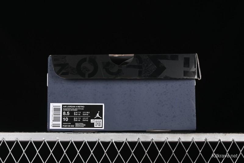 Nike Air Jordan 4 Retro Fear Basketball Shoes - FQ8138-002