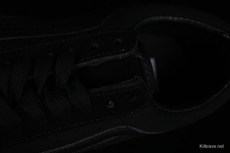 Vans Old Skool Premium Black Suede Retro Skate Shoes - VN000CXTBKA