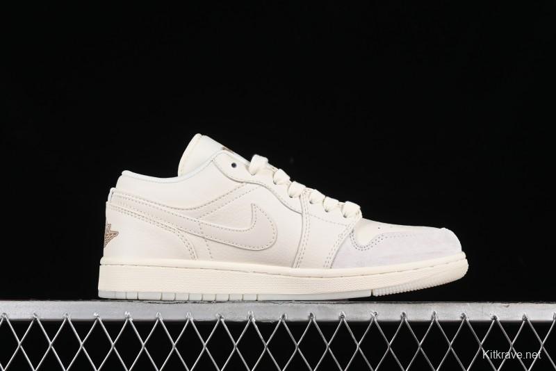 Nike Air Jordan 1 Low AJ1 Bape Collaboration - Pig Eight Patchwork Custom High-End Low-Top Basketball Shoes - LJ6688-002