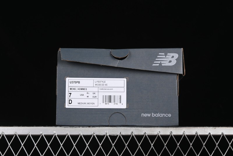 New Balance 370 Series Retro Casual Running Shoes - U370PB