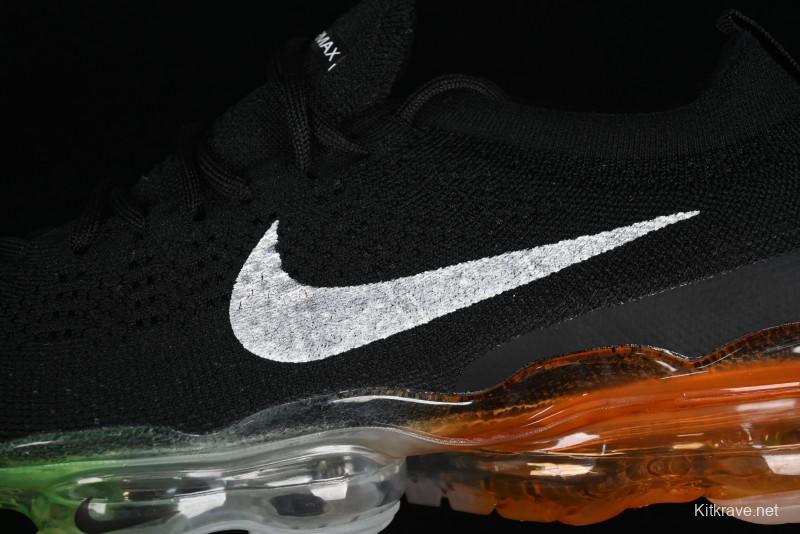 Nike Vapormax 2023 Flyknit Breathable Casual Running Shoes with Full-Length Air Cushion - DV1678-014