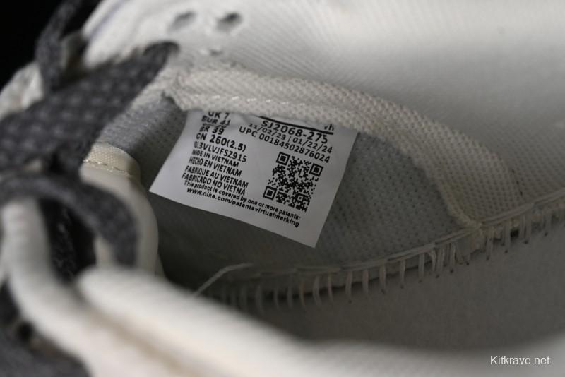 Stussy x Nike Dunk Low SB Sneakers in Off-White and Gray with Stussy S Titanium Accessory - SJ2068-275