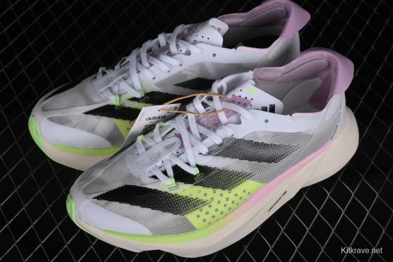 Adidas Adizero Adios Lightweight Breathable Low-Top Running Shoes - IG6444
