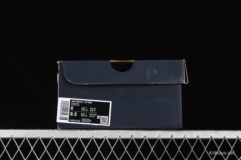 Nike Air Force 1 '07 Low Casual Sneakers with Full-Length Air Cushion - FV6519-001