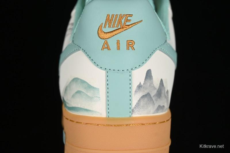 Nike Air Force 1 '07 Low Green Hill Casual Sneakers - XC2351-550
