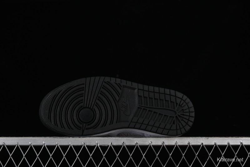 Nike Air Jordan 1 Low AJ1 White Mesh Retro Basketball Shoes - 338145-110