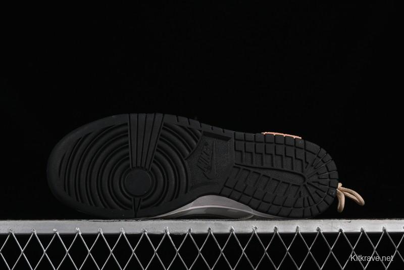 Nike Dunk Low Panda Prank Summer Theme Love Khaki Pudding Milk Tea SB Strap Low-Top Casual Sneakers - CW1590-100