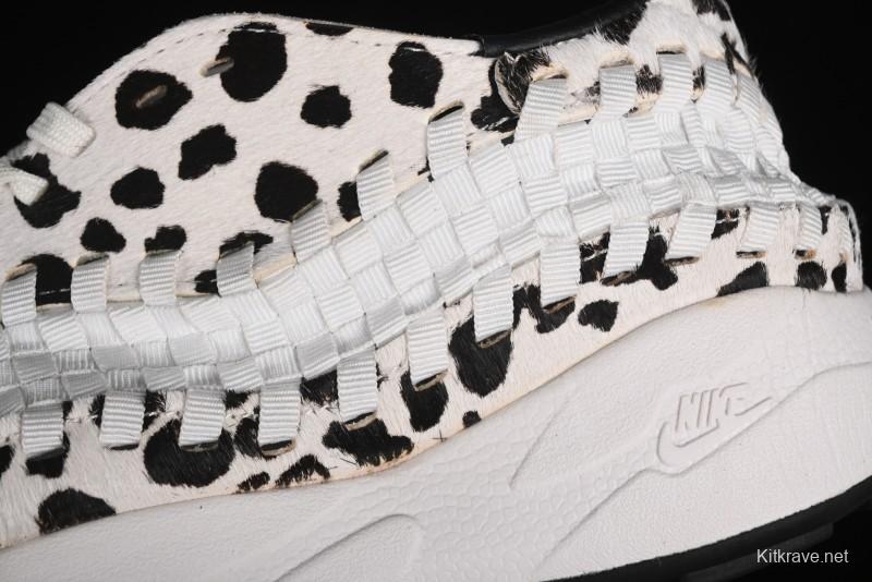 Nike Air Footscape Woven Asymmetrical Weave Slip-Resistant Low-Top Lifestyle Casual Shoes - FB1959-102