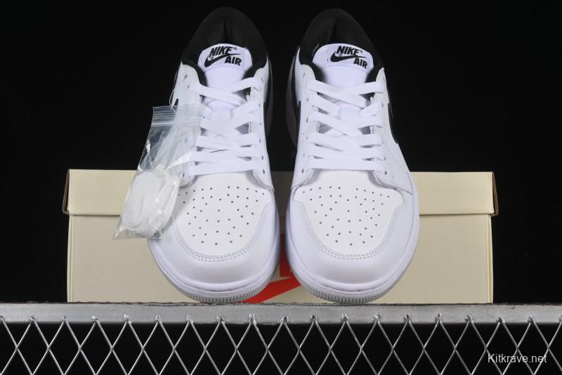 Nike Air Jordan 1 Low '85 Metallic Black White Blue - FB9933-102