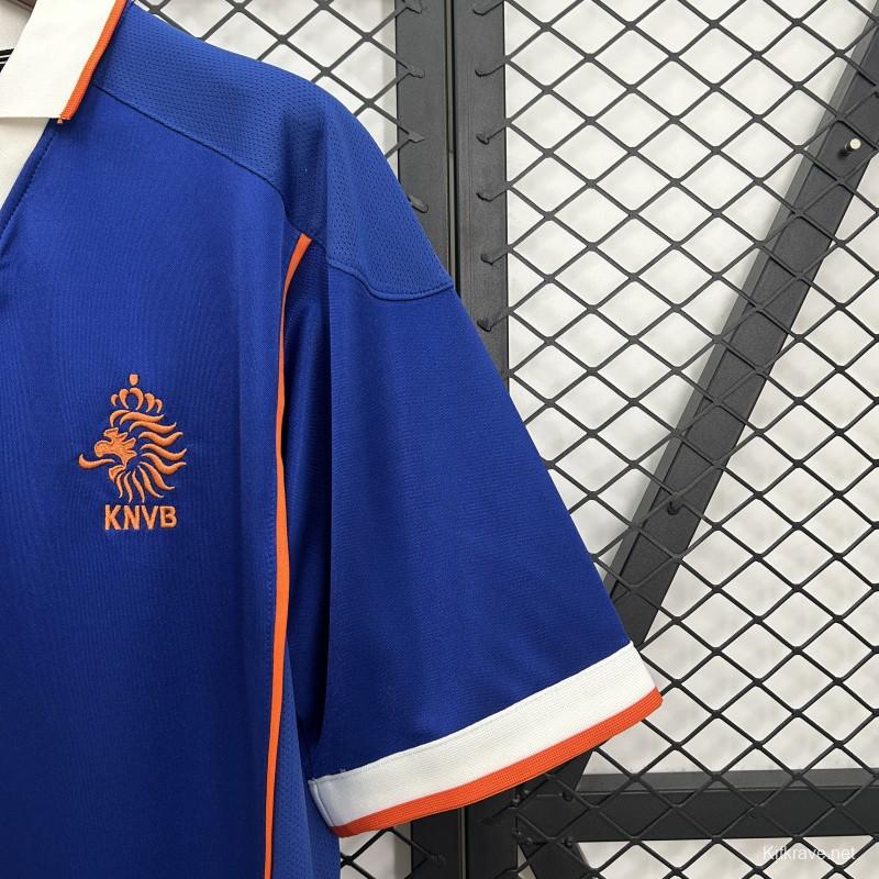 1998 Retro Netherlands Home Retro Jersey