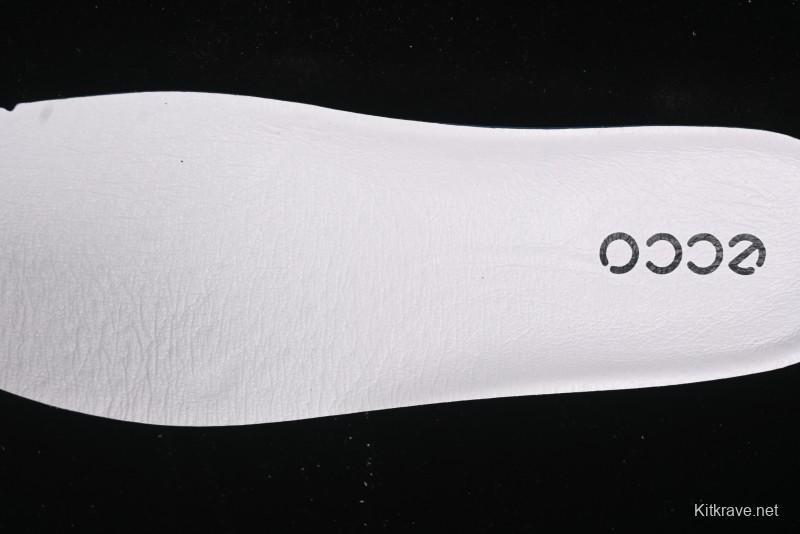 ECCO Street Light Series Autumn Platform Round Toe Versatile Casual White Sneakers 63311901002