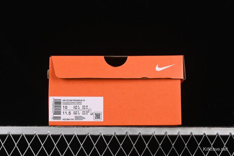 Nike Air Zoom Pegasus 41 Breathable Lightweight Running Shoes with Cushioned Support - HQ1564-016