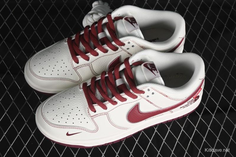 Nike SB Dunk Low Supreme x The North Face Casual Skateboarding Shoes - BM0234-506