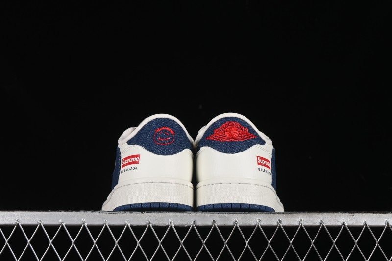 Nike Travis Scott x Fragment Design x Air Jordan 1 Low OG SP AJ1 Supreme Collaboration - JH6088-608