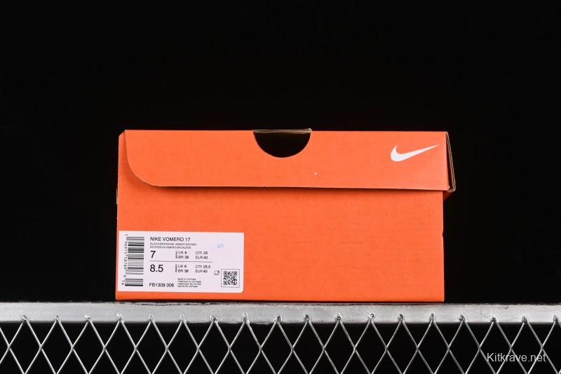 Nike Air Zoom Vomero 17 Summer 2024 Cushioned Casual Running Shoes with Zoom Air Unit - FB1309-006