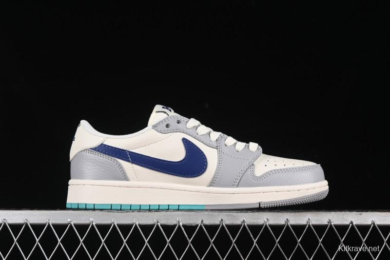 Nike Travis Scott x Fragment Design x Air Jordan 1 Low OG SP AJ1 Bape Collaboration - LJ5188-021