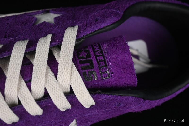 Converse One Star Pro Retro Skateboard Shoes in Purple - A08141C