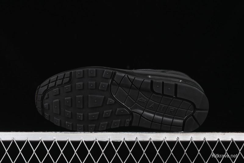 Nike Air Max 1 Retro Running Shoes with Half-Sole Air Cushion - AA0512-001