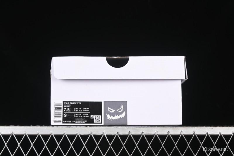 Nike Air Force 1 '07 Low "Venom Ⅱ" Marvel Series Casual Sneakers - CW6718-777